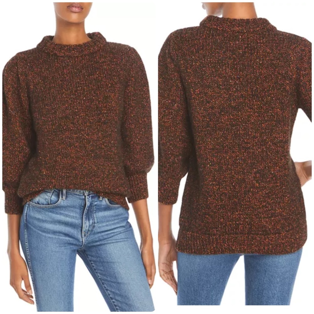Anine Bing Rosalind Sweater Brown
